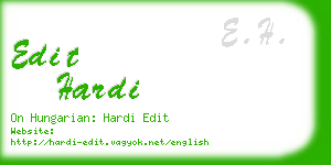 edit hardi business card